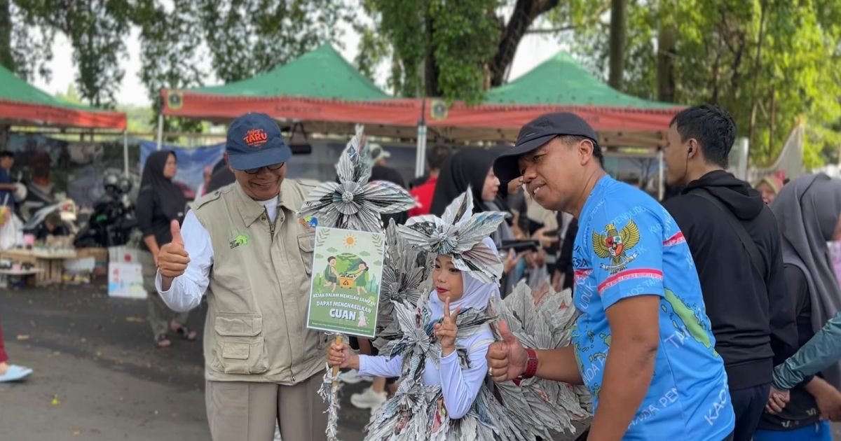 CFD Tegar Beriman Jadi Ajang Edukasi Lingkungan, Warga Diajak Kelola Sampah dari Rumah