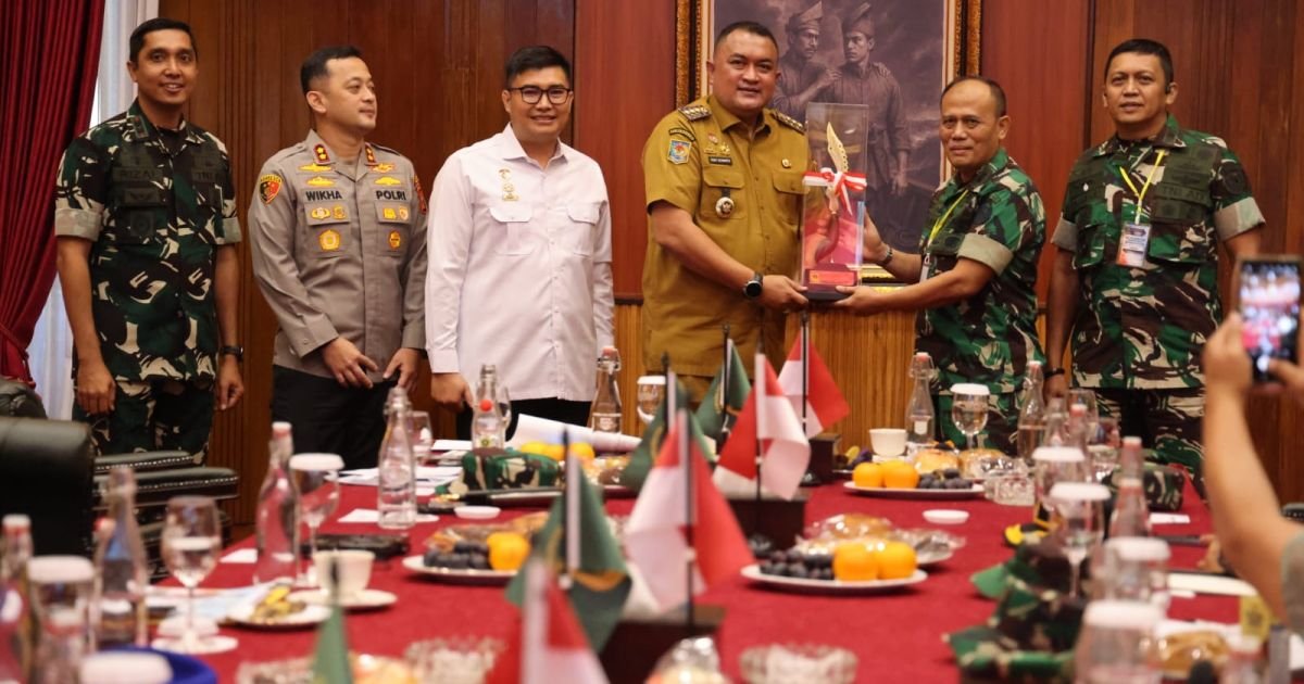 Bupati Bogor Terima Kunjungan Pasis Dikreg LXVII Seskoad Tahun 2026
