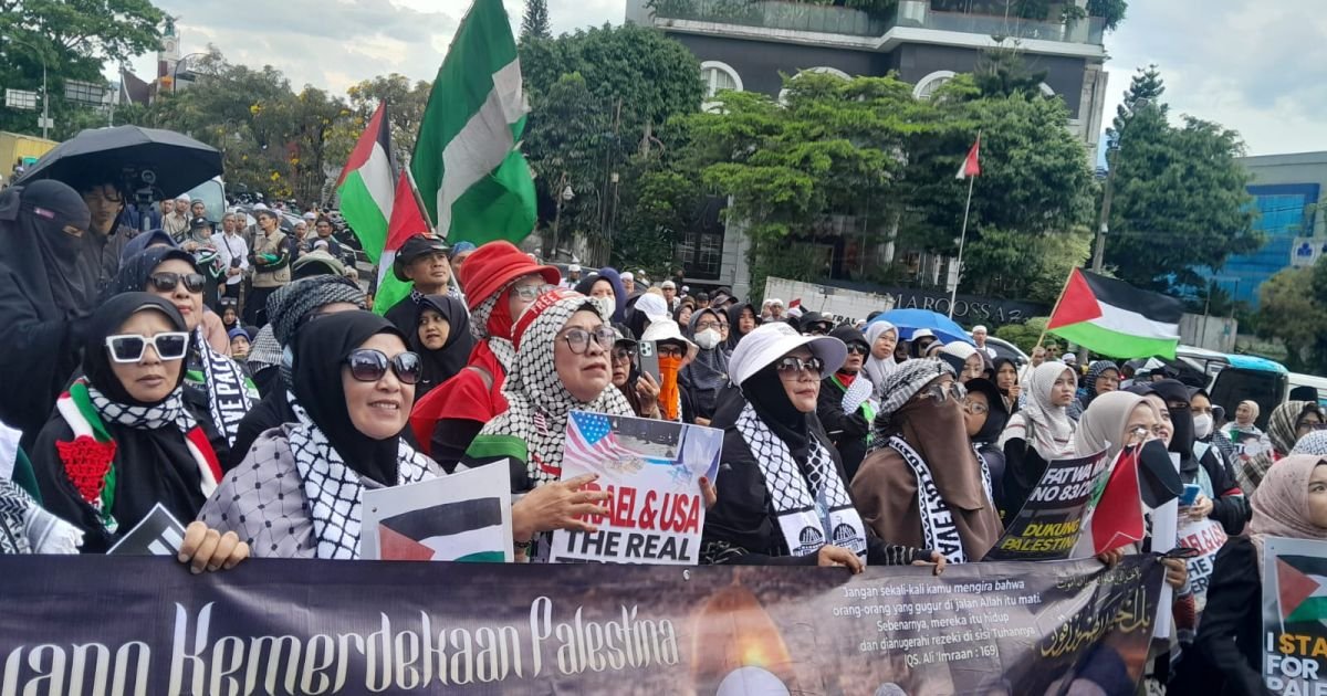 Majelis Ukhuwah Bogor Raya (MUBR) Menggelar Aksi Bela Palestina dan Selamatkan Masjidl Aqsha