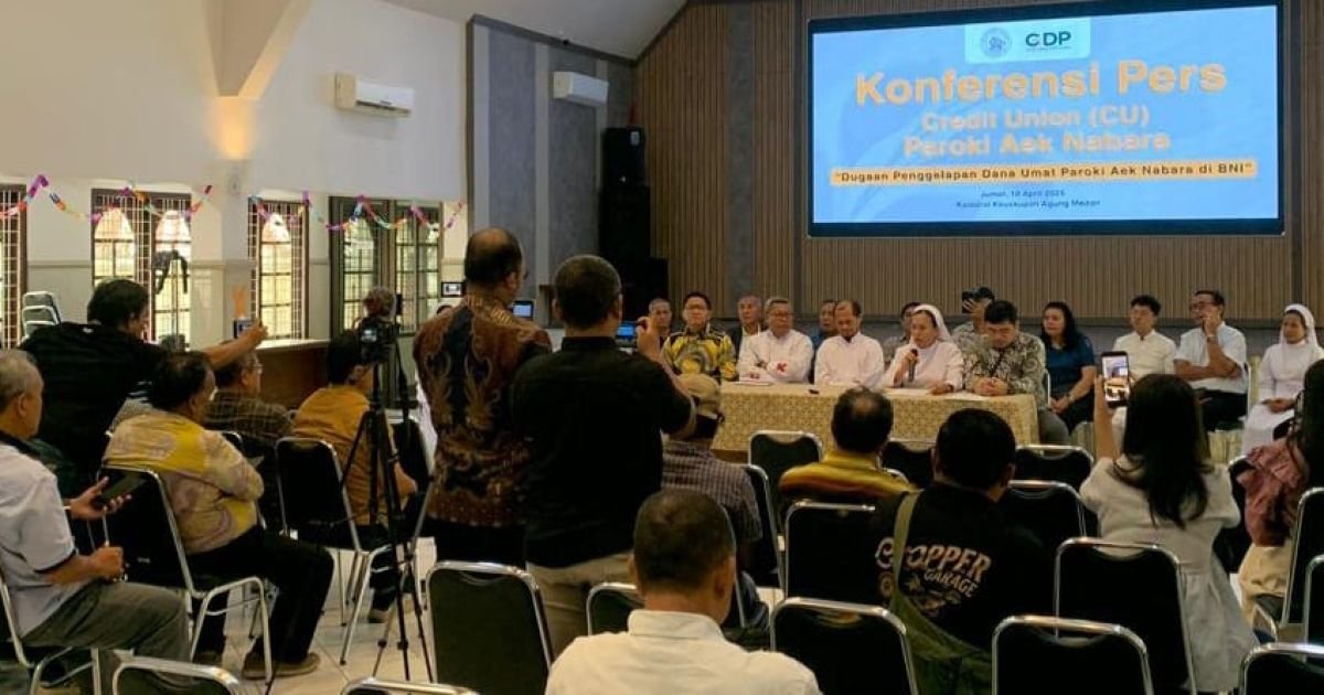 Dana Umat Di BNI Belum Pulih, Paroki Aek Nabara Tunggu Kepastian Hukum
