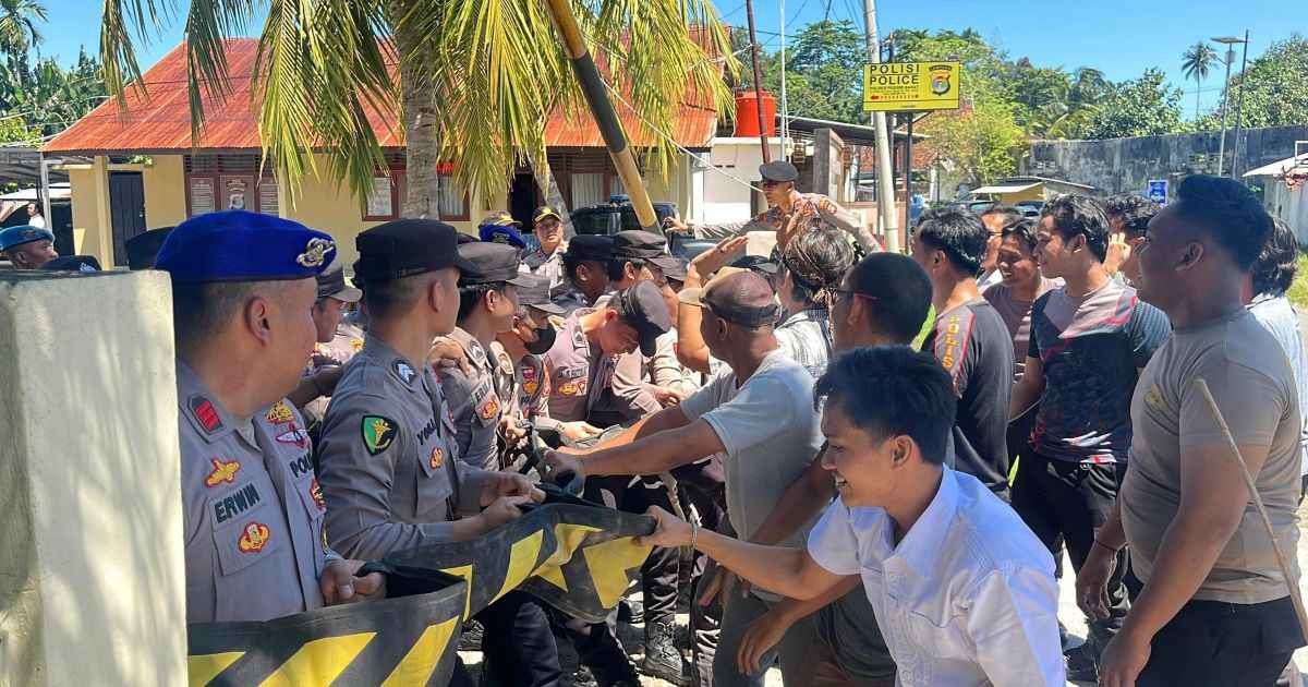 Tingkatkan Kemampuan, Polres Pesisir Barat Gelar Sispamkota