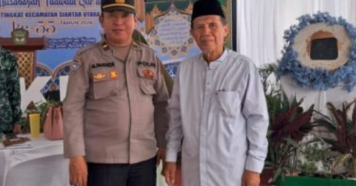 Sat Binmas Polres Pematang Siantar Sambang Kamtibmas di Kantor Camat Siantar Utara