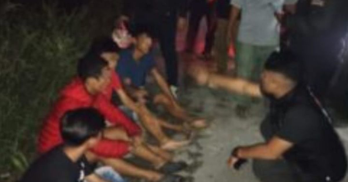 Enam Sepeda Motor Knalpot Brong Diamankan Patroli Polres Pematang Siantar