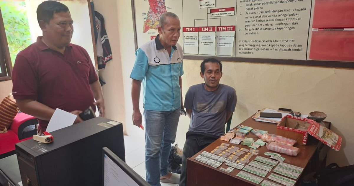 Pelaku Penjual Obat Ditangkap, Kapolsek Cariu Pimpin Operasi Intensif