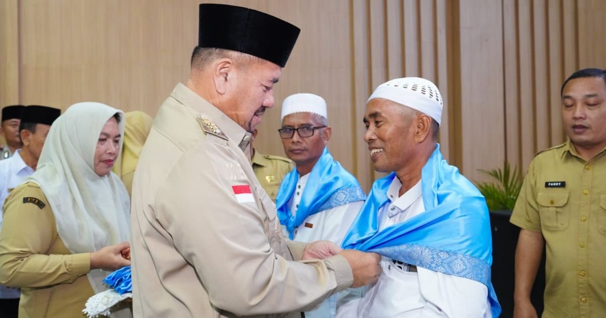 Bupati Batu Bara Tepung Tawari Jemaah Calon Haji 1447 Hijriyah
