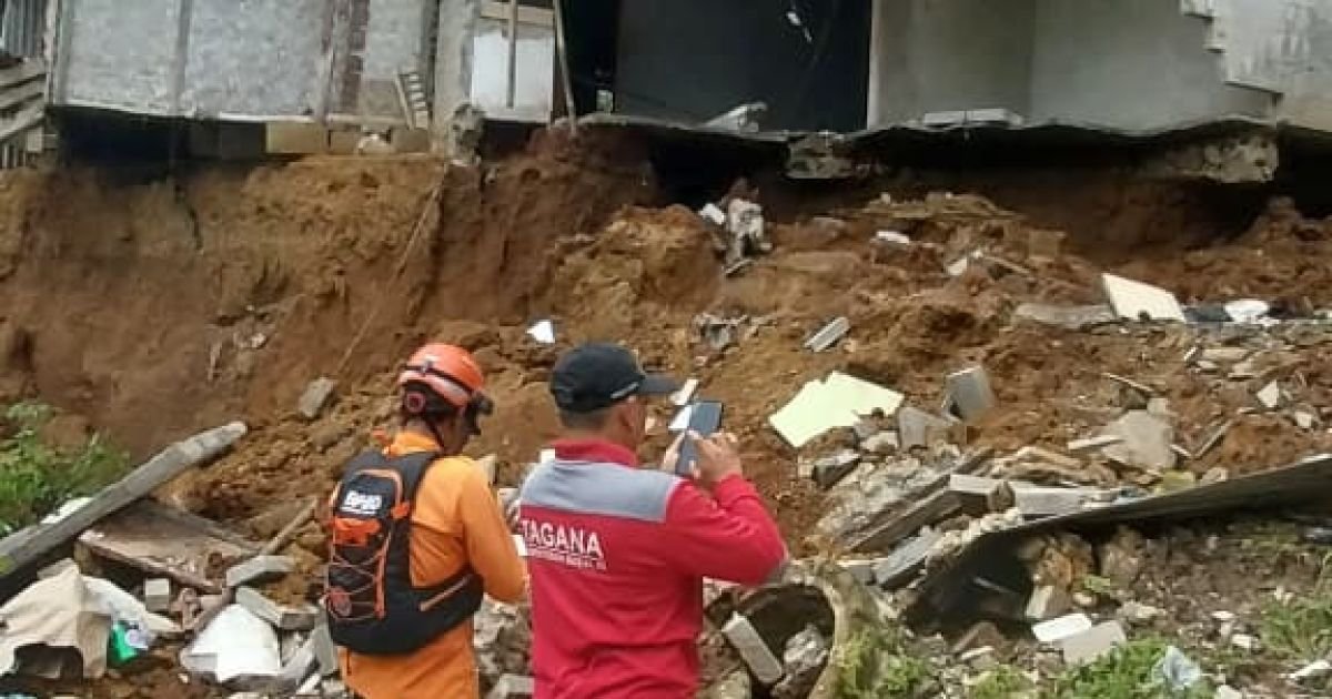 Pemkab Bogor Sigap Tangani Bencana Pergerakan Tanah di Babakan Madang
