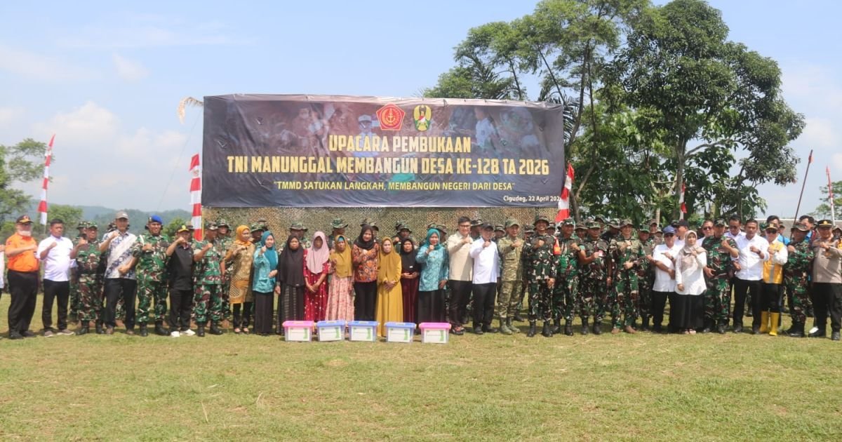 TMMD ke-128 di Cigudeg Buka Akses Jalan dan Perkuat Ekonomi Desa