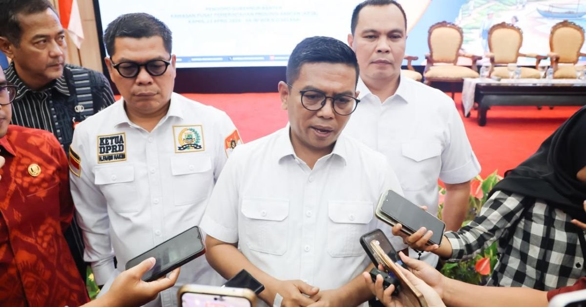 Ket Foto : Gubernur Banten Andra Soni usai membuka Musrenbang RKPD 2027 di KP3B Curug, Kota Serang, Kamis (23/4/2026)