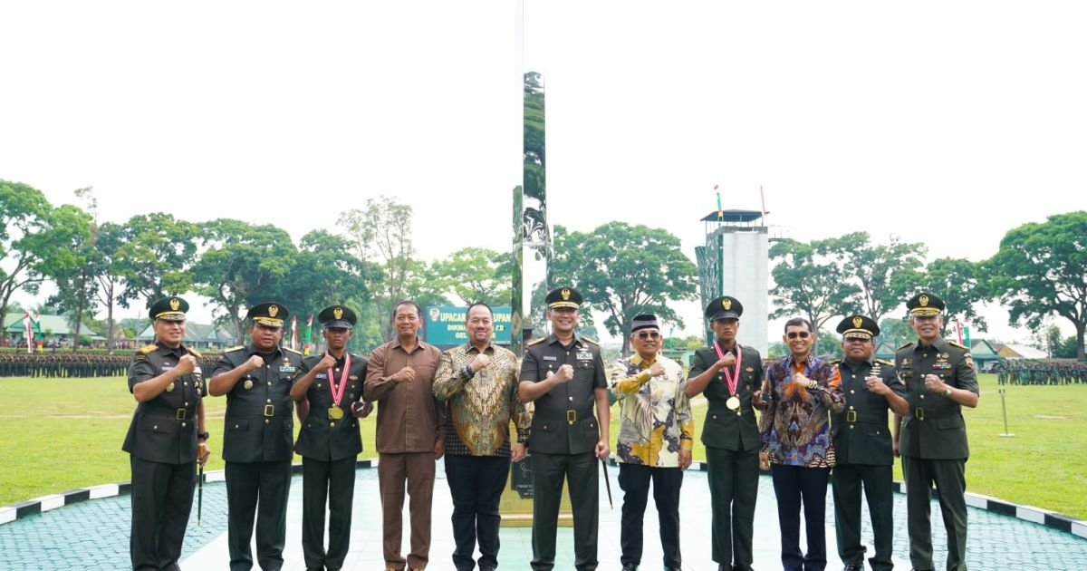Bupati Batu Bara Hadiri Penutupan Dikmaba Infanteri TNI AD Gelombang I TA 2026