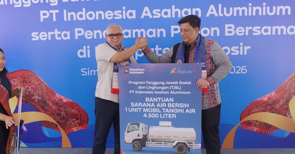 INALUM Serahkan Bantuan TJSL untuk DorongPembangunan Berkelanjutan di Samosir