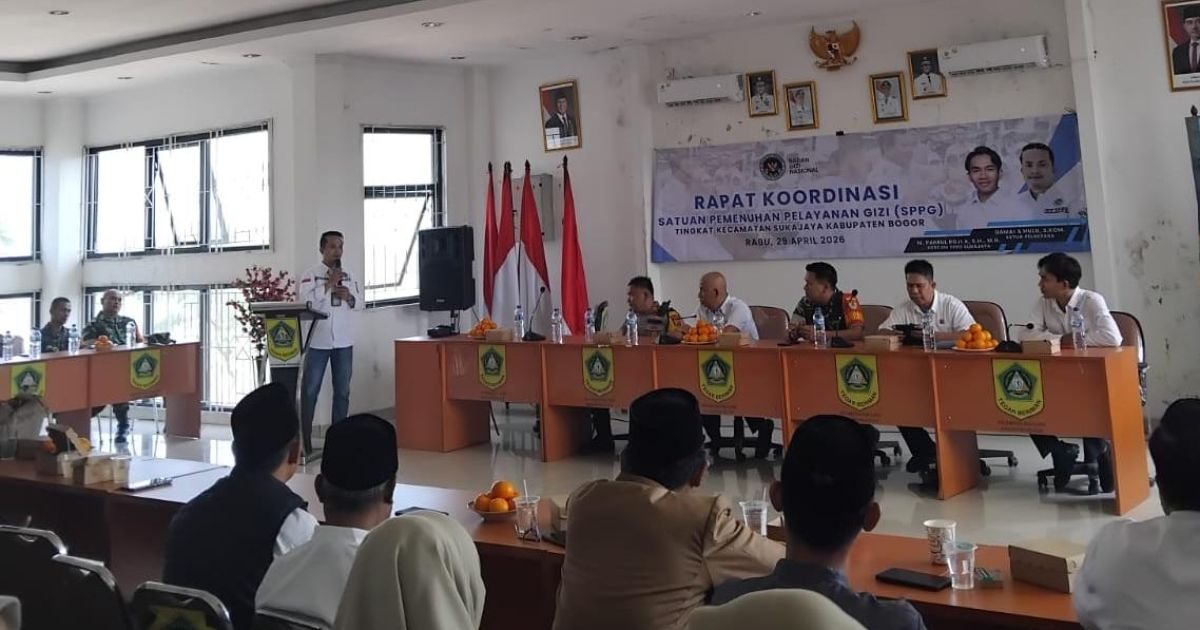 Sinergi Lintas Sektor: Rapat Koordinasi SPPG Kecamatan Sukajaya Perkuat Layanan Gizi Masyarakat