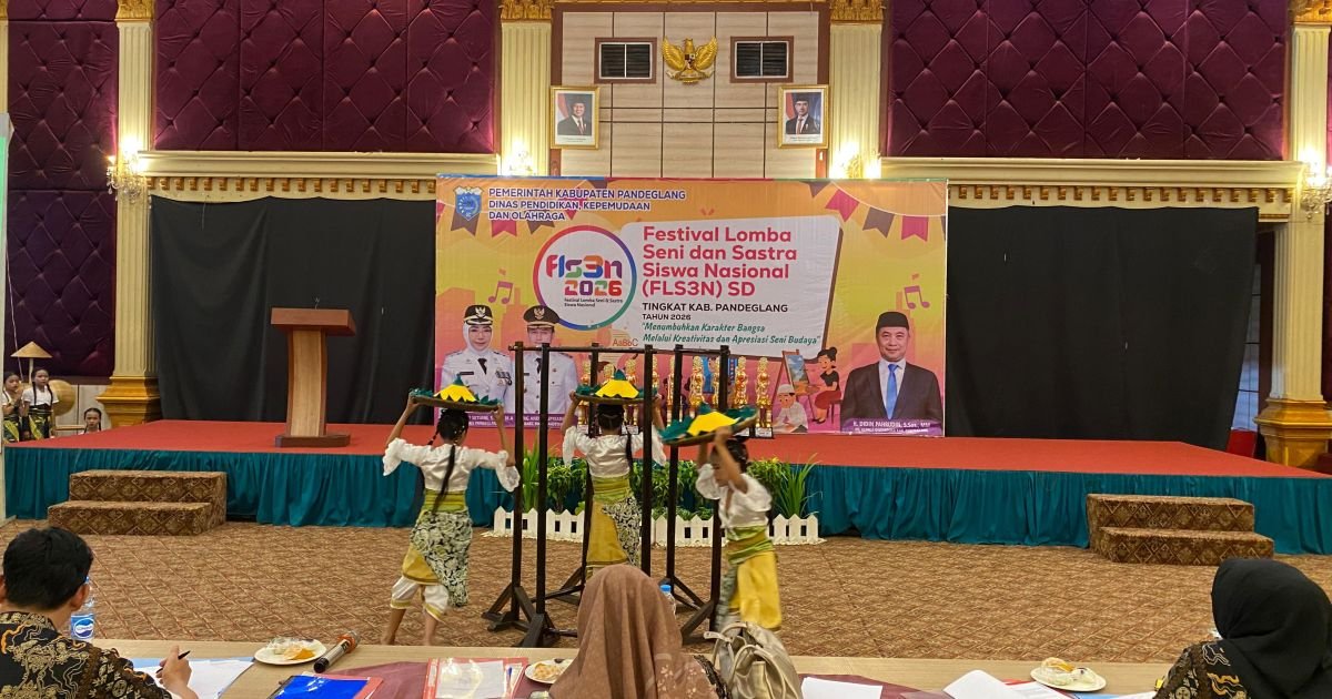 FLS3N SD 2026 Digelar, 350 Siswa Unjuk Gigi Seni di Pandeglang