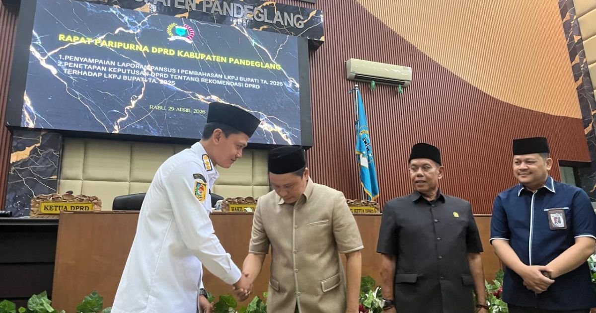 DPRD Pandeglang Setujui LKPJ Bupati 2025, Beri 13 Rekomendasi