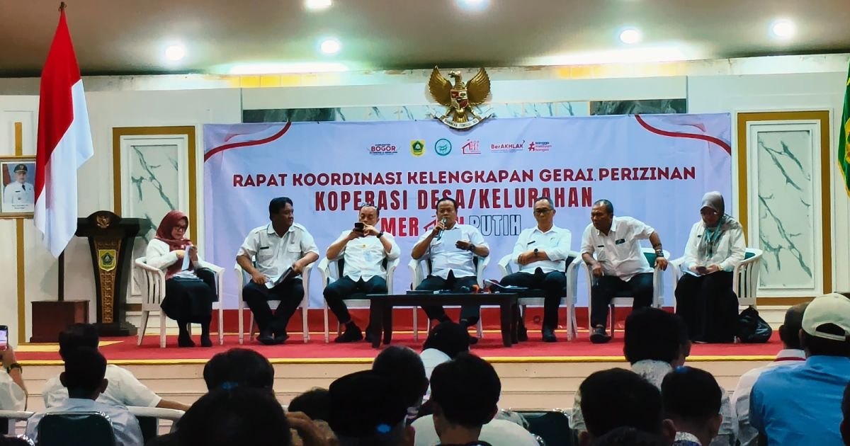 Pemkab Bogor Pacu Realisasi KDKMP Dukung Asta Cita Presiden