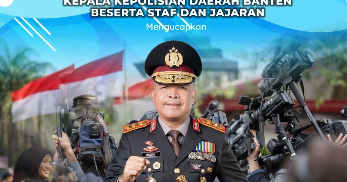 Kapolda Banten Sampaikan Ucapan di Momentum Hari Kebebasan Pers Sedunia