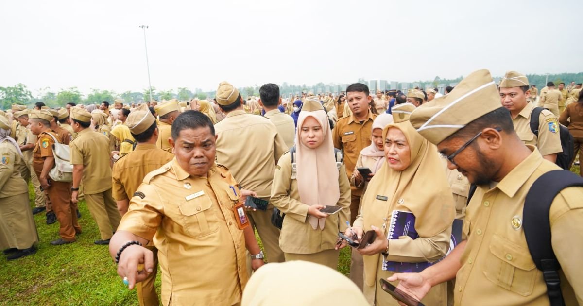 Pimpin Apel Gabungan ASN,  Bupati Batu Bara Tekankan Disiplin dan Integritas Pelayanan