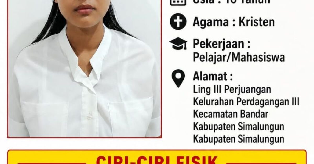 Polsek Bandar Huluan Terima Laporan Gadis 16 Tahun Hilang Sejak 2 Mei — Ibu Cemas, Polri Sigap Bergerak Cari Nadine