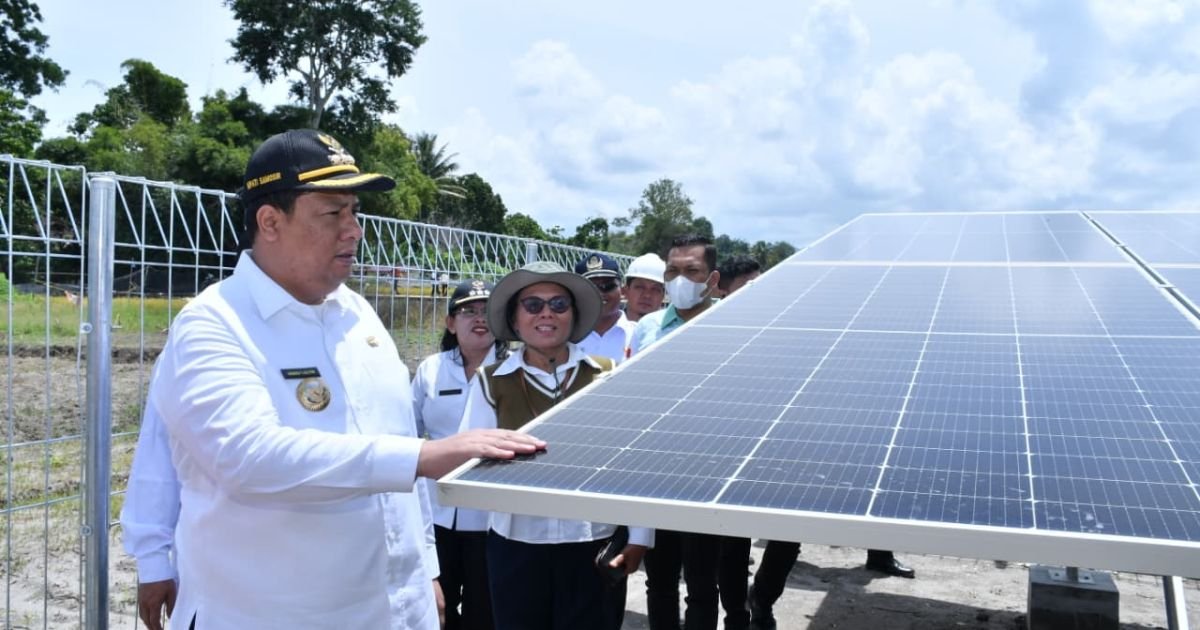 Bupati Samosir Tinjau Pembangunan Pompa Air Tenaga Surya Bantuan Kedubes Inggris, Akan Airi 80 Hektare Persawahan