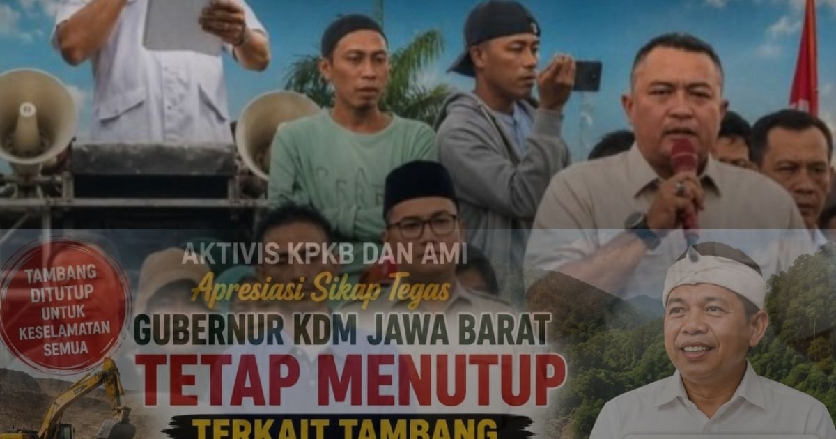 Usai Aksi Demo Tambang Bogor Barat di Cibinong: AMCRP Menggugat, KPKB–AMI Menolak, Bupati Menekan, Gubernur Menahan..!