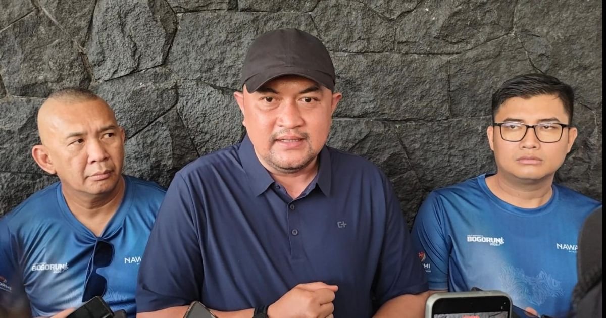 Ket Foto  : Dari Kiri Rike Iskandar Ketua KORMI  Kab Bogor, Rudy Susmanto Bupati Bogor,Sastra Winara Ketua DPRD Kabupaten Bogor, Jumat (8/5/2025)