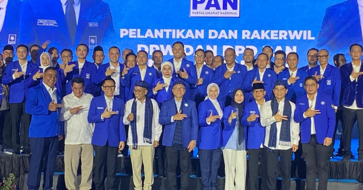 “Banten Paling Solid!” Zulhas Lantik Pengurus PAN se-Banten di Tangerang
