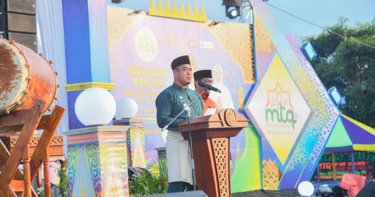 Wakil Bupati Batu Bara Resmi Buka MTQ ke-XIX Tingkat Kabupaten Batu Bara