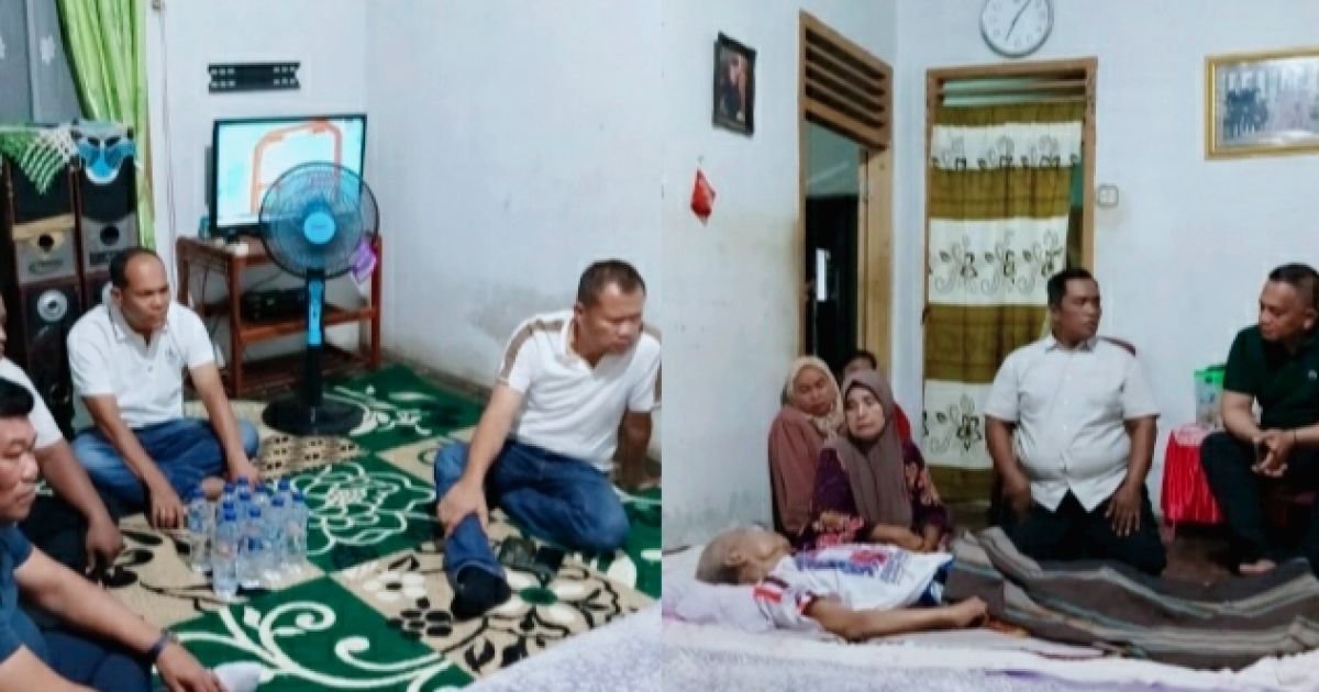 Kapolres Batu Bara Laksanakan Minggu Kasih, Berikan Dukungan Moril Kepada Orang Tua Jurnalis yang Sakit