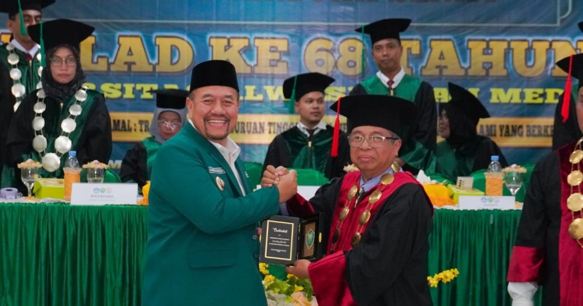 Bentuk Dukungan Terhadap Kemajuan Pendidikan Islam di Sumut, Bupati Baharuddin Hadiri Peringatan Milad ke–68 UNIVA Medan