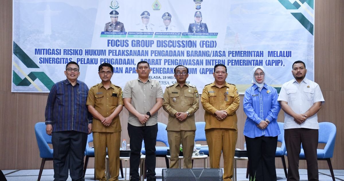 Mitigasi Risiko Hukum Pengadaan Barang dan Jasa, Pemkab Samosir Perkuat Sinergi Bersama APIP dan APH