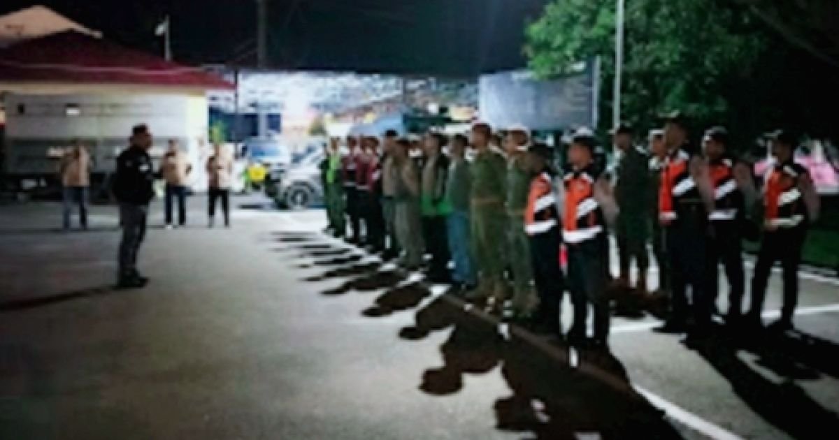 Polres Batu Bara Antisipasi Acaman Ganguan Saat Blackout