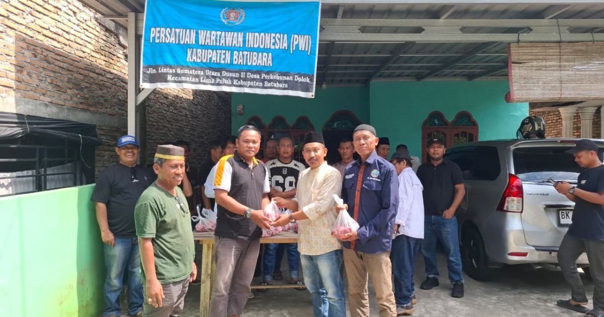 PWI Salurkan Daging kurban Idul Adha 1447 H  dan Terimakasih Kepada Bupati Batu Bara Atas Kepercayaannya