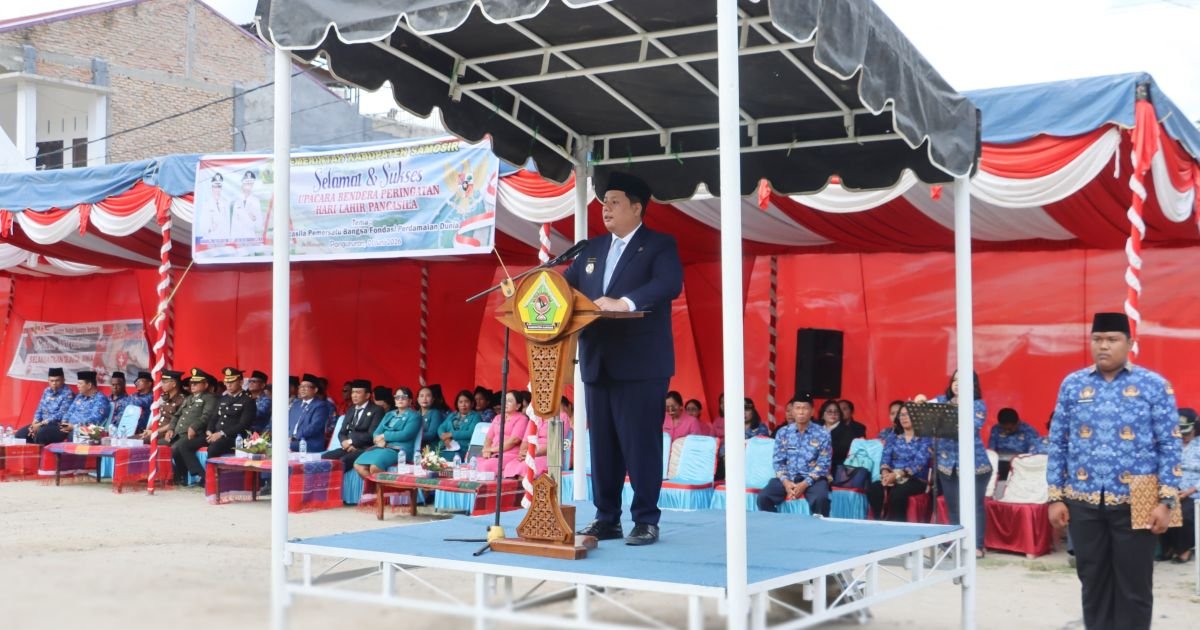Bupati Samosir Vandiko Gultom Ajak Masyarakat Jadikan Pancasila sebagai Ideologi yang Hidup