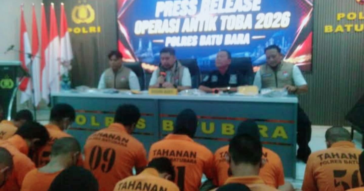 Pena Pujakema Batu Bara Puji Satnarkoba di Oprasi Antik Toba Amankan 33 Orang Dengan 29  Kasusus Narkotika
