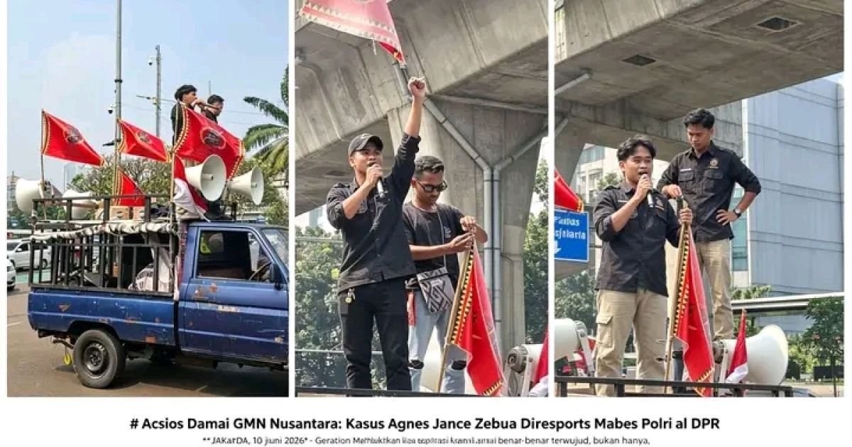 Aksi Damai GMN Nusantara: Kasus Agnes Jance Zebua Direspons Mabes Polri dan DPR