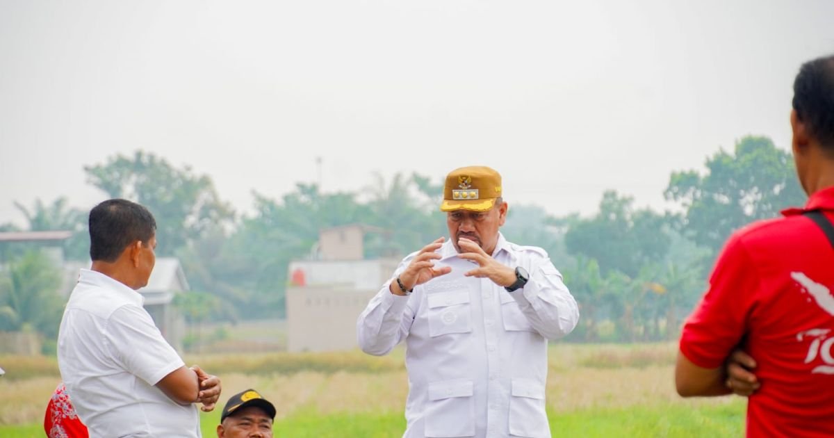 Bupati Batu Bara Tinjau Irigasi di Desa Sei Muka, Siapkan Langkah Konkret Dukung Produktivitas 200 Hektare Lahan Pertanian