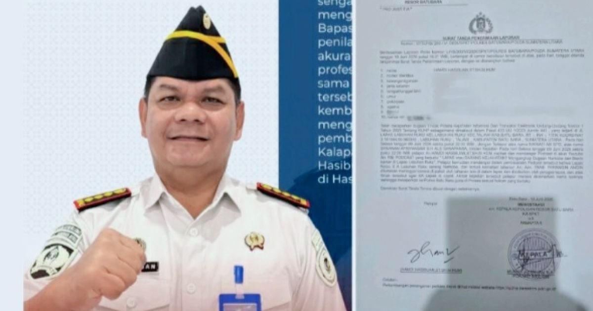 Kepala Lapas Labuhan Ruku Laporkan M dan SA ,Ke Polres Batu Bara Dugaan Tindak Pidana  Informasi dan Transaksi Elektronik