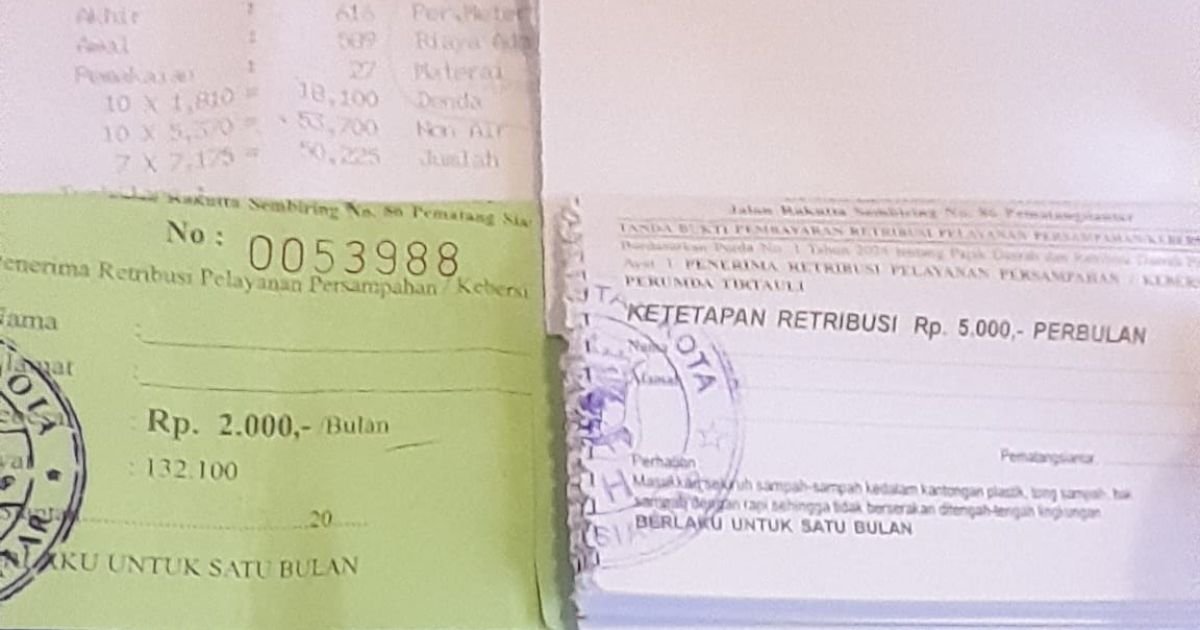Dikira Tarif Air Naik, Ternyata Retribusi Sampah Yang Naik Hingga 150 Persen