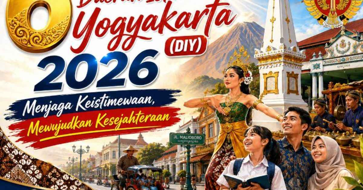 6 Prioritas DIY 2026 : Menjaga Keistimewaan, Mewujudkan Kesejahteraan