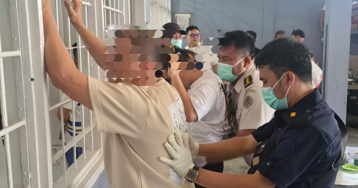 Lapas Labuhan Ruku Bersama Kanwil Ditjenpas Sumut Gelar Razia Insidentil,Bebas Halinar dan WBP