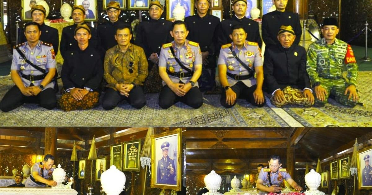Jelang Hari Bhayangkara ke-80, Kapolri Jenderal Listyo Sigit Prabowo, Ziarah-Tabur Bunga ke- Makam Presiden Soeharto, Soekarno dan Gus Dur