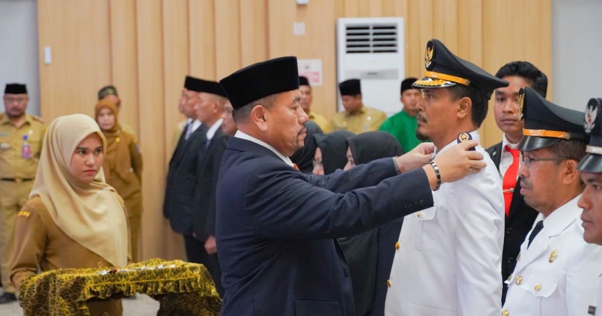 Tekankan Peningkatan Kualitas Pelayanan Publik Bupati Batu Bara Lantik 19 Pejabat
