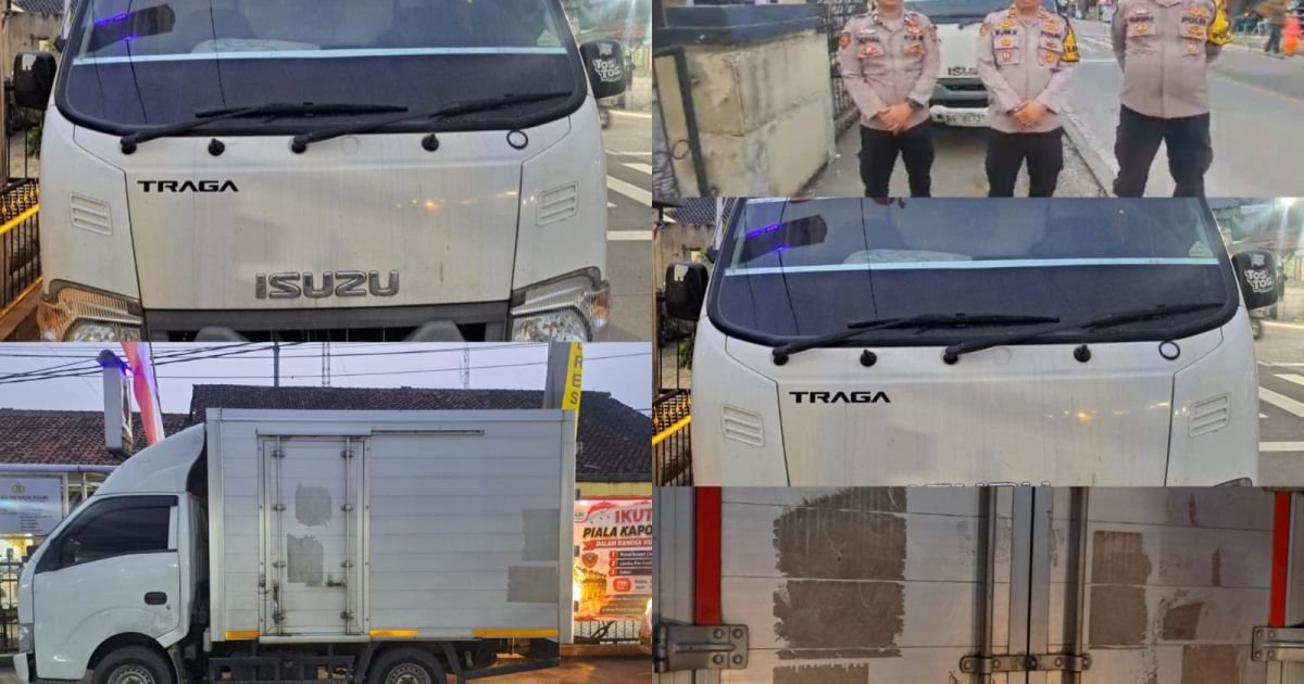 Polsek Cigudeg Bongkar Dugaan Jejak Kejahatan : Mobil Box Putih Berhasil Diamankan