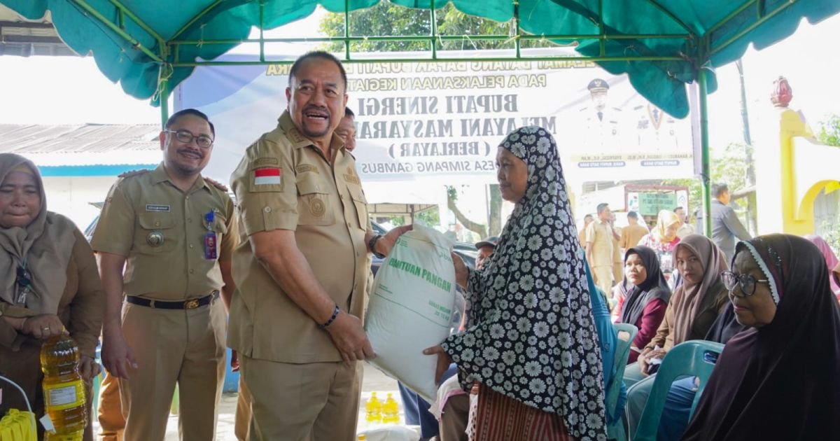 Berlayar Disimpang Gambus Pastikan Pelayanan Publik  Ditinjau Bupati Batu Bara
