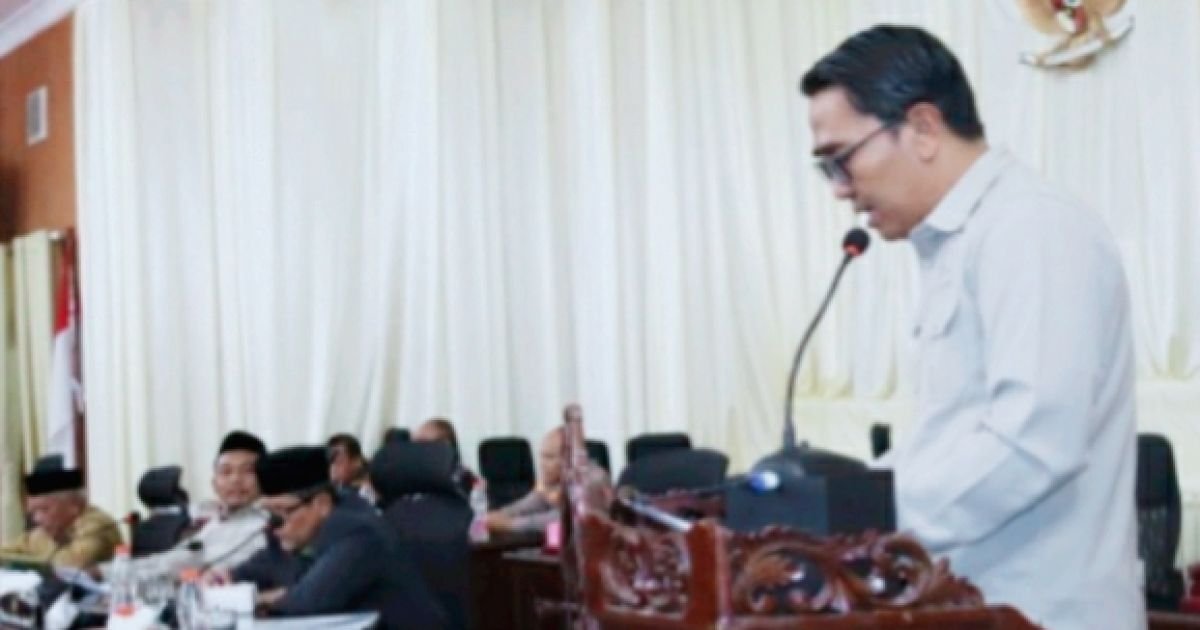 Pandangan umum fraksi Fraksi DPRD Batu Bara Terhadap Nota RPJP  Raperda  APBD Tahun 2025