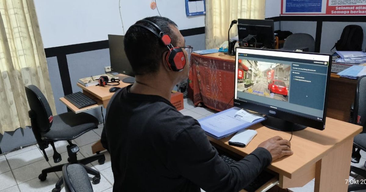 Pelayanan SIM Di Satpas Polres Pematang Siantar Berjalan Aman Dan Tertib sesuai  SOP
