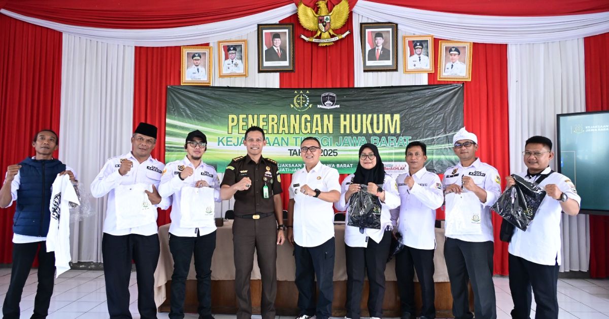 Laksanakan Kegiatan Penerangan Hukum Kejati Jabar di Kecamatan Padalarang Kabupaten Bandeng Barat