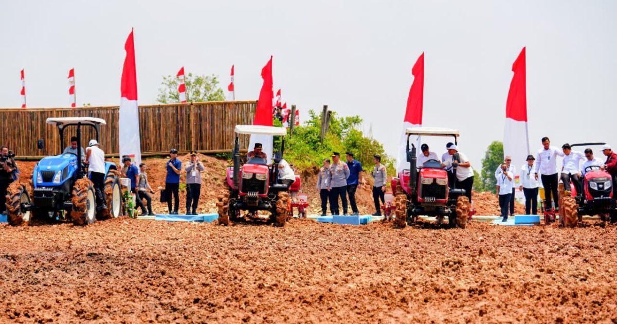 Kawal Instruksi Presiden soal Swasembada Pangan, Kapolri Gelar Tanam Jagung Serentak