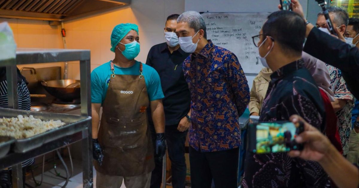 Pantau Keamanan MBG, Dedie Rachim Tinjau Dapur SPPG
