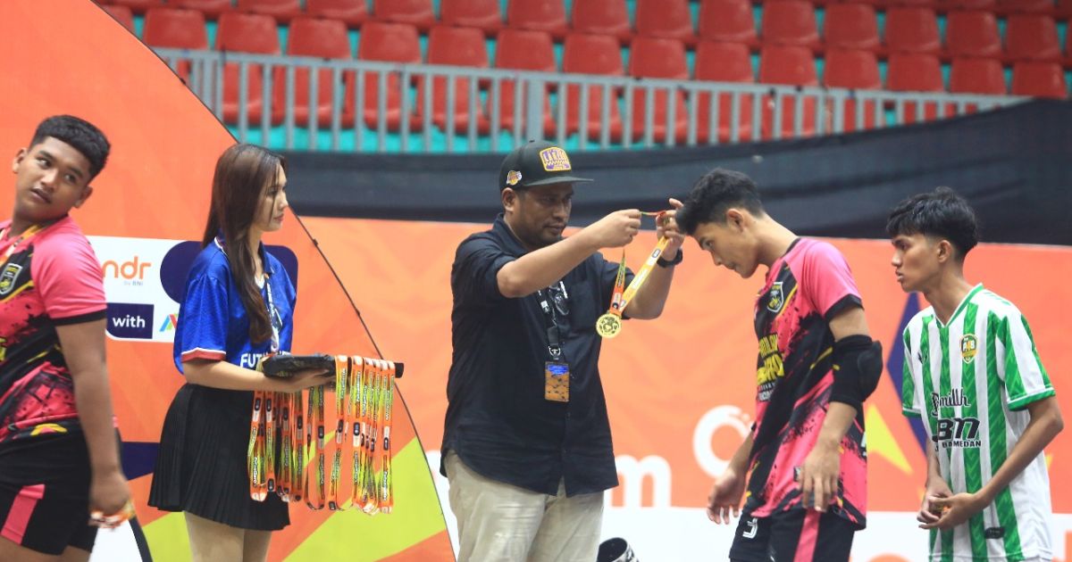 INALUM Dukung Semangat Dan Potensi Generasi Muda Lewat Wondr Futsal Series 2025 Regional Medan