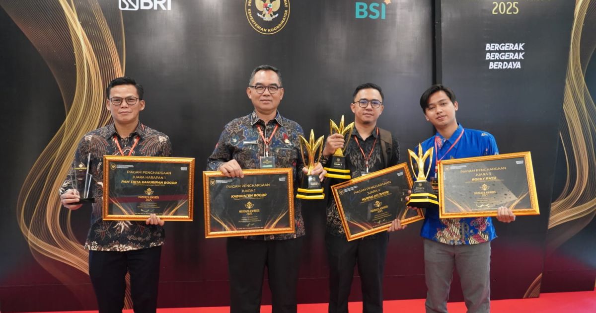 Pemkab Bogor Raih Juara 1 Mandaya Awards 2025 Lewat Program Pemberdayaan Masyarakat Melalui pembangunan infrastruktur desa
